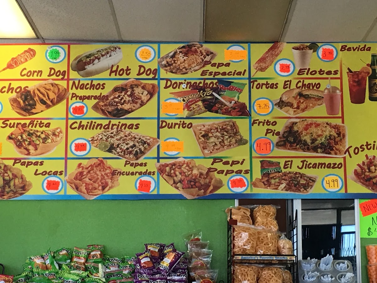 La Michoacana del Sur Menu - Image 1